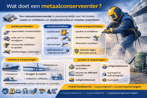 Alles over het beroep metaalconserveerder Wat doet een metaalconserveerder